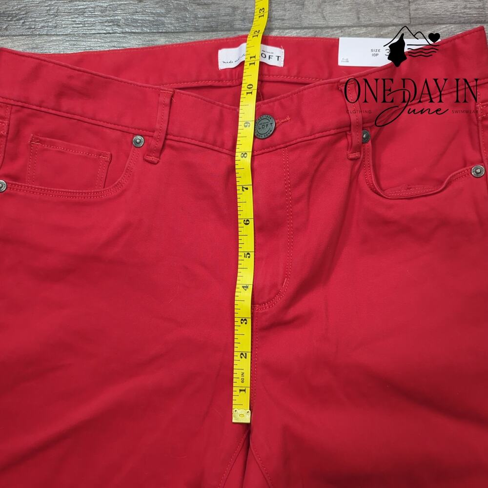 Loft Petite Ankle Legging Jeans Size 10P - Picture 5 of 8
